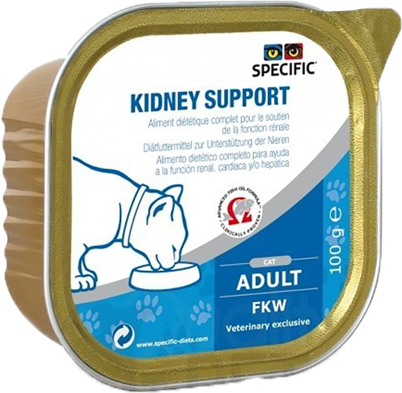Specific Cat Kidney Support FKW 7 x 100g Dyrekassen.no